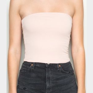 Brandy melville rare blush pink jenny tube top